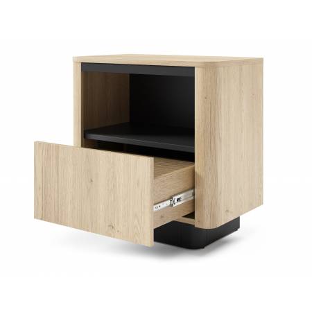 szafka nocna 63 cm TIAGO zaokrąglone boki